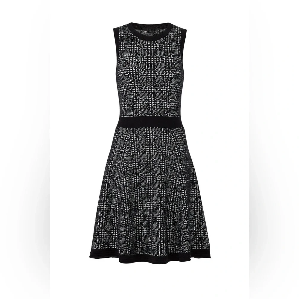 KATE SPADE Mod Plaid Sweater Dress